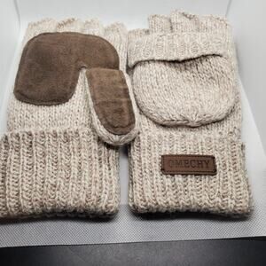 Omechy Winter Glove/Mitts Women Medium Brown